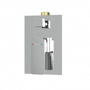 1" 4 Way Turn Diverter Shower Mixer (Brass Disc)