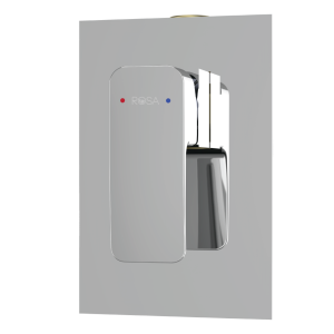 1/2" 3 Way Shower Mixer (Brass Disc)