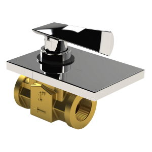 In-Wall Stop Valve- 1" Lever